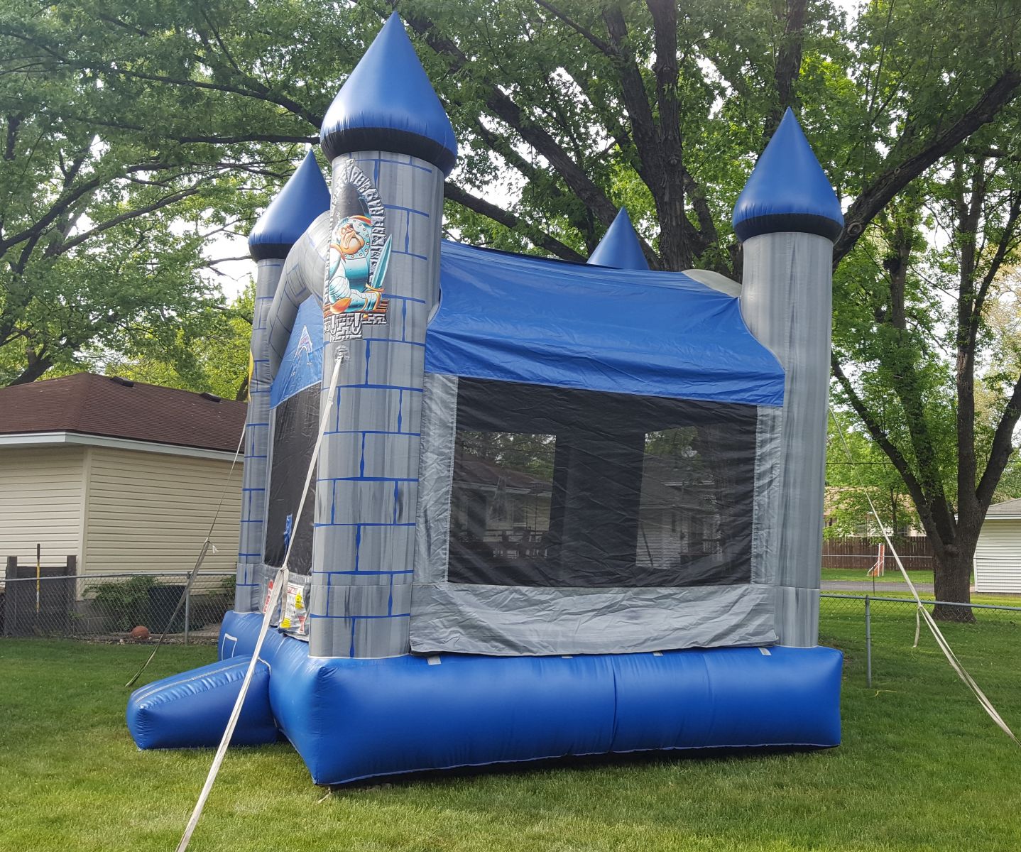 Laughs-A-Lot Bounce House side view